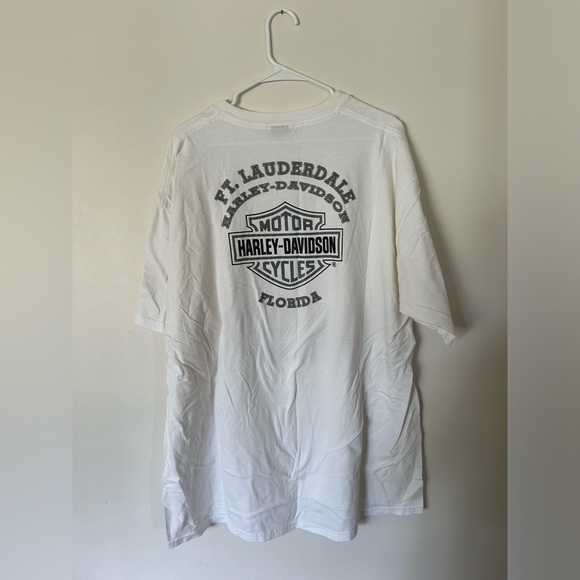 Wolf Ft Lauderdale Harley Davidson Tshirt - Picture 6 of 7